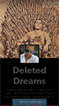 Mobile Screenshot of deleteddreams.tumblr.com