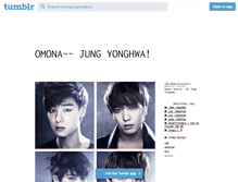 Tablet Screenshot of omonajungyonghwa.tumblr.com