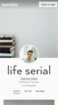 Mobile Screenshot of lifeserial.tumblr.com