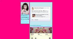 Desktop Screenshot of diamondsanddaggers.tumblr.com