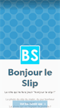 Mobile Screenshot of bonjourleslip.tumblr.com