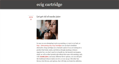 Desktop Screenshot of ecigcartridge.tumblr.com
