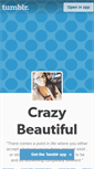 Mobile Screenshot of crazybeautiful11.tumblr.com