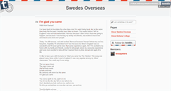 Desktop Screenshot of bethanyswedesoverseas.tumblr.com