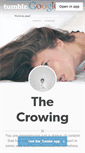 Mobile Screenshot of ithecrowing.tumblr.com