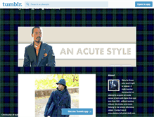Tablet Screenshot of acutestyle.tumblr.com