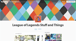 Desktop Screenshot of leaguestuffs.tumblr.com