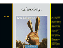Tablet Screenshot of cafesociety.tumblr.com