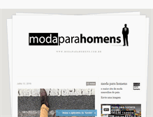 Tablet Screenshot of modaparahomens.tumblr.com