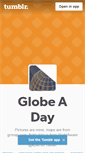 Mobile Screenshot of globeaday.tumblr.com