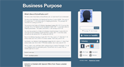 Desktop Screenshot of businesspurpose1.tumblr.com