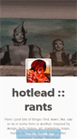 Mobile Screenshot of hotlead.tumblr.com