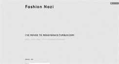 Desktop Screenshot of fashionnazi.tumblr.com