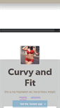 Mobile Screenshot of curvyandfit.tumblr.com