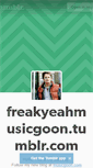 Mobile Screenshot of freakyeahmusicgoon.tumblr.com