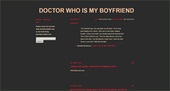 Desktop Screenshot of drwhoismyboyfriend.tumblr.com