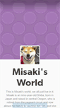 Mobile Screenshot of misakisworld.tumblr.com