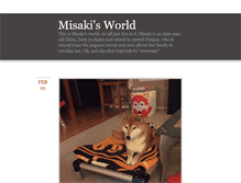 Tablet Screenshot of misakisworld.tumblr.com
