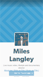 Mobile Screenshot of mileslangley.tumblr.com