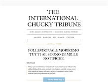 Tablet Screenshot of chuckytribune.tumblr.com