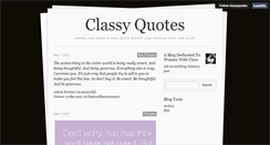 Desktop Screenshot of classyquotes.tumblr.com