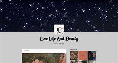 Desktop Screenshot of lovelifeandbeauty.tumblr.com