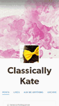 Mobile Screenshot of classicallykate.tumblr.com