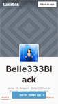 Mobile Screenshot of belle333black.tumblr.com