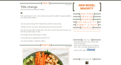 Desktop Screenshot of newmodelminority.tumblr.com