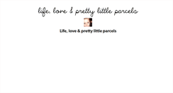 Desktop Screenshot of lifeloveandprettylittleparcels.tumblr.com