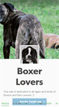 Mobile Screenshot of boxerlovers.tumblr.com
