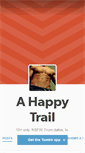 Mobile Screenshot of ahappytrail.tumblr.com