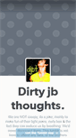 Mobile Screenshot of dirtyjbthoughts.tumblr.com