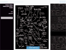 Tablet Screenshot of obscurepostpunk.tumblr.com