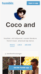 Mobile Screenshot of coco-and-co.tumblr.com