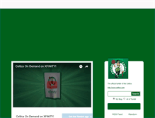 Tablet Screenshot of celtics.tumblr.com