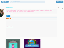 Tablet Screenshot of aivislinde.tumblr.com