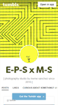 Mobile Screenshot of eps-ms.tumblr.com