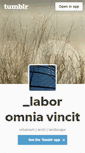 Mobile Screenshot of labor-omnia-vincit.tumblr.com