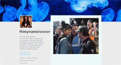 Desktop Screenshot of himynameisnoor.tumblr.com