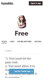 Mobile Screenshot of barewithme.tumblr.com