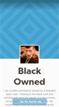 Mobile Screenshot of blackowned.tumblr.com