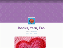 Tablet Screenshot of booksandyarn.tumblr.com