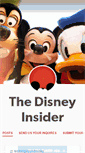 Mobile Screenshot of disneyinsider.tumblr.com