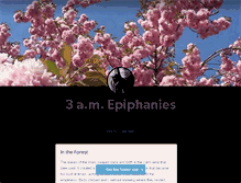 Tablet Screenshot of 3amepiphanies.tumblr.com