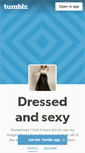 Mobile Screenshot of dressedandsexy.tumblr.com