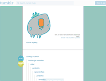 Tablet Screenshot of monster-hugs.tumblr.com