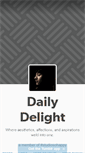 Mobile Screenshot of dailydelight.tumblr.com