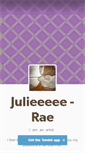 Mobile Screenshot of julieraes.tumblr.com