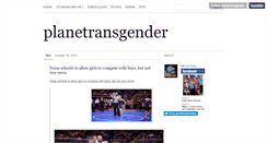 Desktop Screenshot of planetransgender.tumblr.com